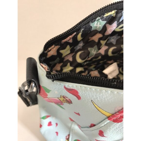 RARE! Loungefly Sailor Moon Purse Crossbody & Satchel Gadgets & Roses Print READ - Picture 16 of 16